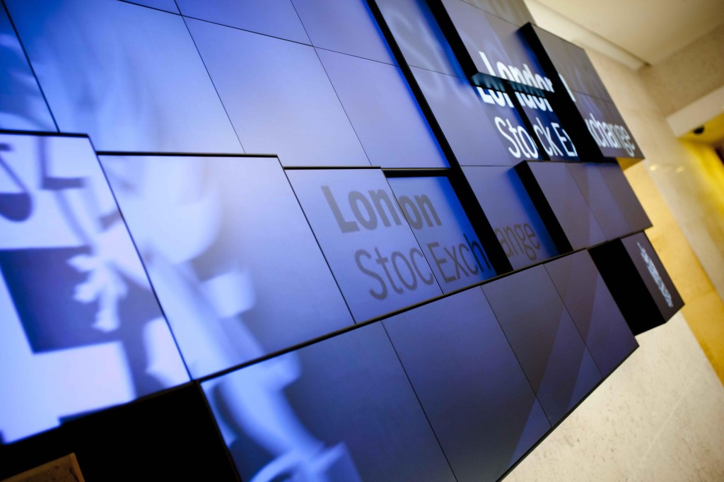 The Lobby of the London Stock Exchange